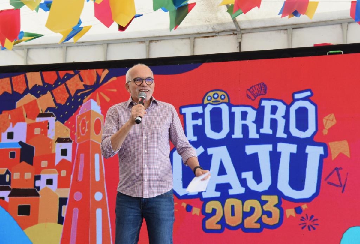Prefeito Edvaldo lança programação completa do Forró Caju 2023 - Foto: Ana Lícia Menezes | Prefeitura de Aracaju