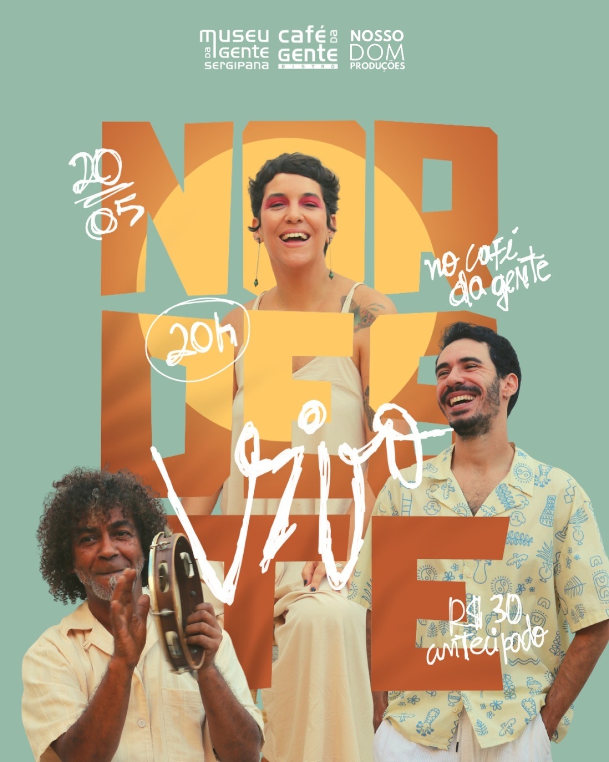 Projeto Nordeste Vivo acontece no Café da Gente Sergipana - Imagem: Divulgação