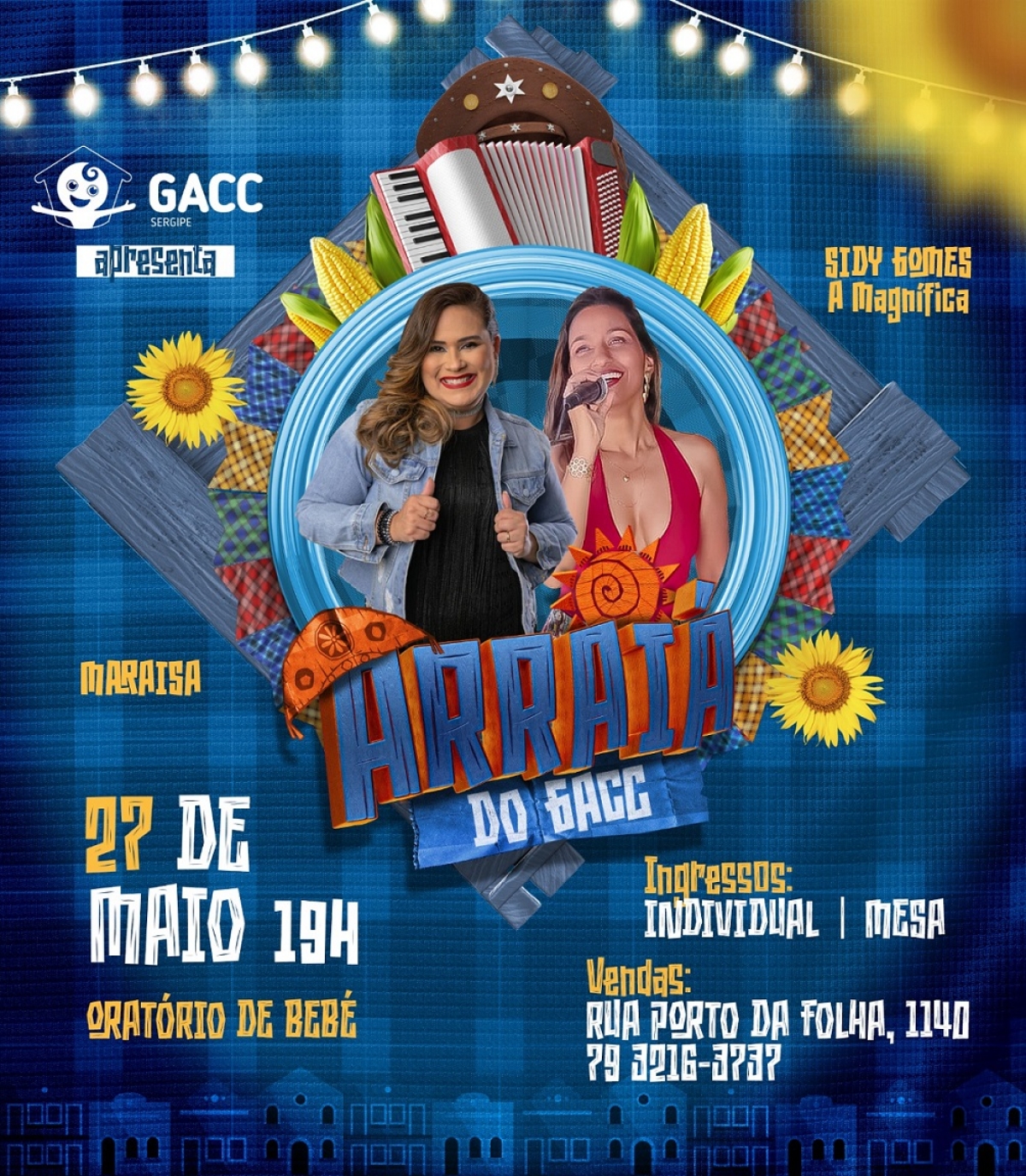 Simbora para o Arraiá do GACC/SE!!! - Imagem: Divulgação | GACC/SE