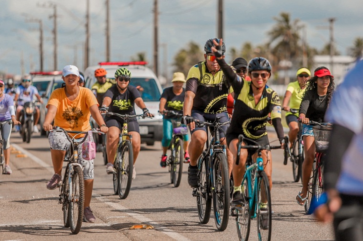 Maio Amarelo: SMTT promoverá passeio ciclístico na Barra dos Coqueiros - Foto: Sara Madureira | Prefeitura da Barra dos Coqueiros