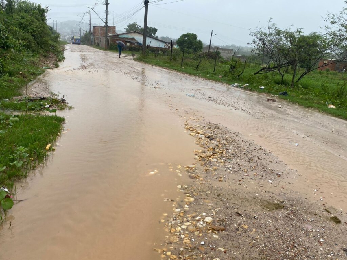 Transporte coletivo tem operação prejudicada em alguns acessos devido às chuvas - Foto: Setransp Aracaju