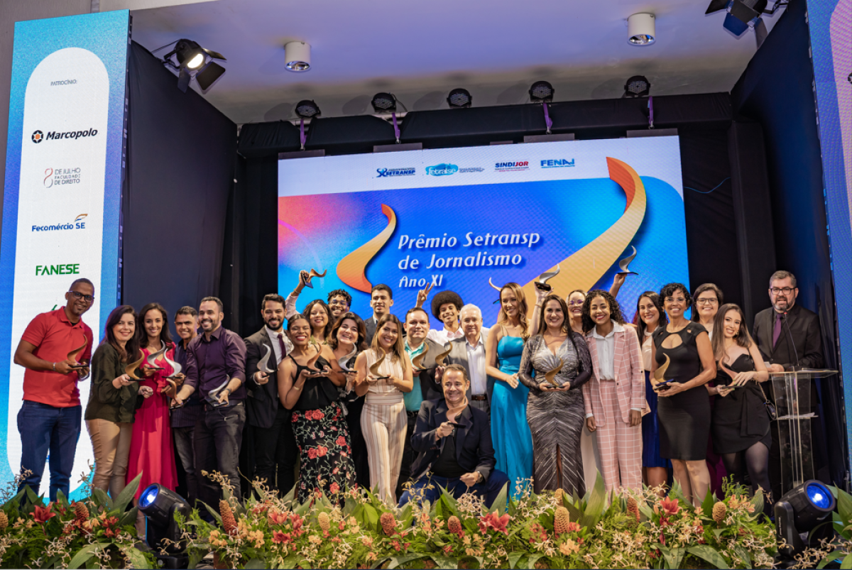 Prêmio Setransp de Jornalismo Ano XI traz homenagens in memoriam e debate sobre comunicação e mobilidade - Foto: Setransp Aracaju