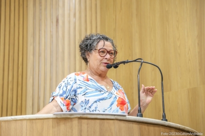 Vereadora Professora ?ngela Melo - Foto: GIlton Andrade