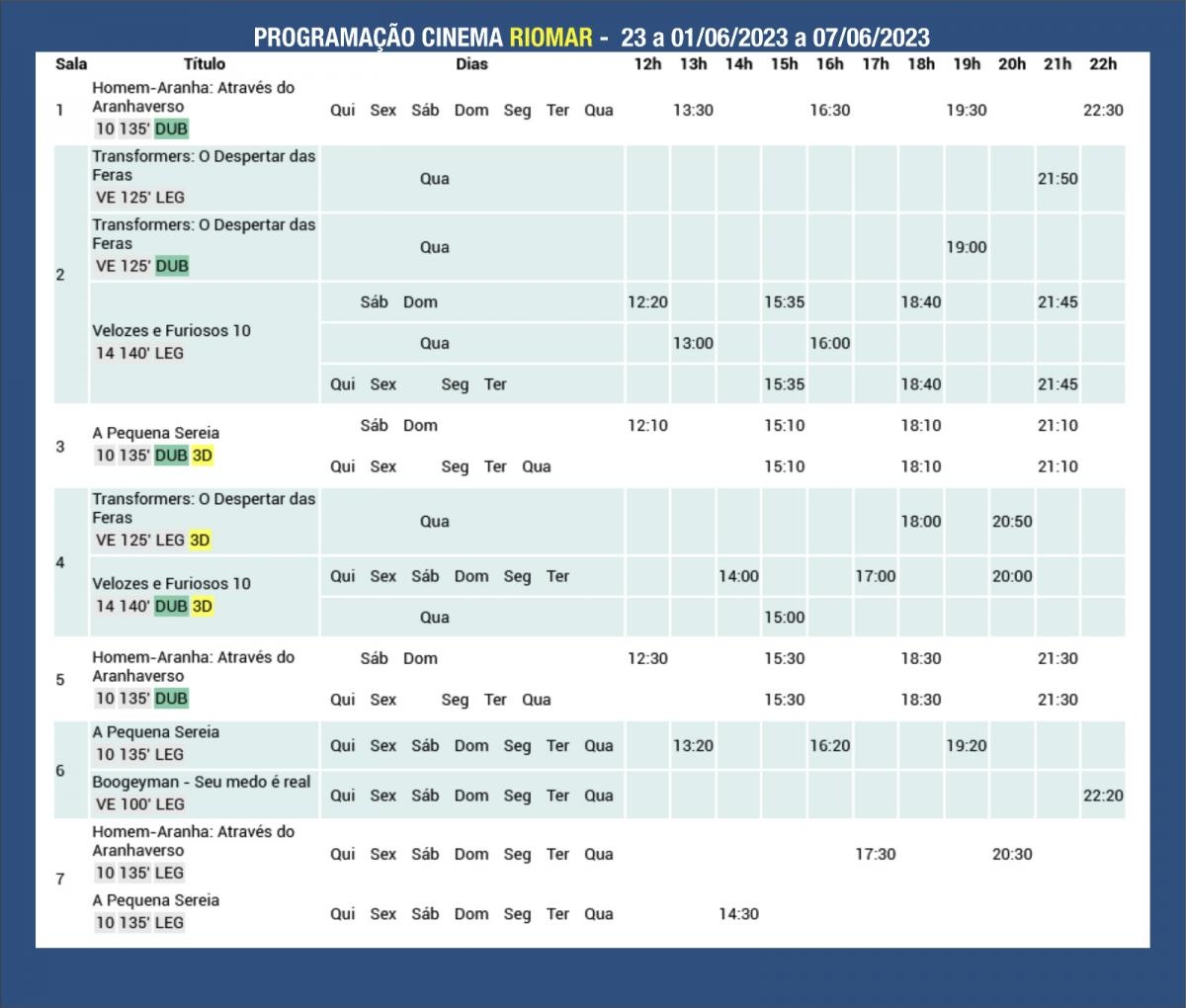 Confira a programação de filmes nos cinemas em Aracaju - Imagem: Divulgação