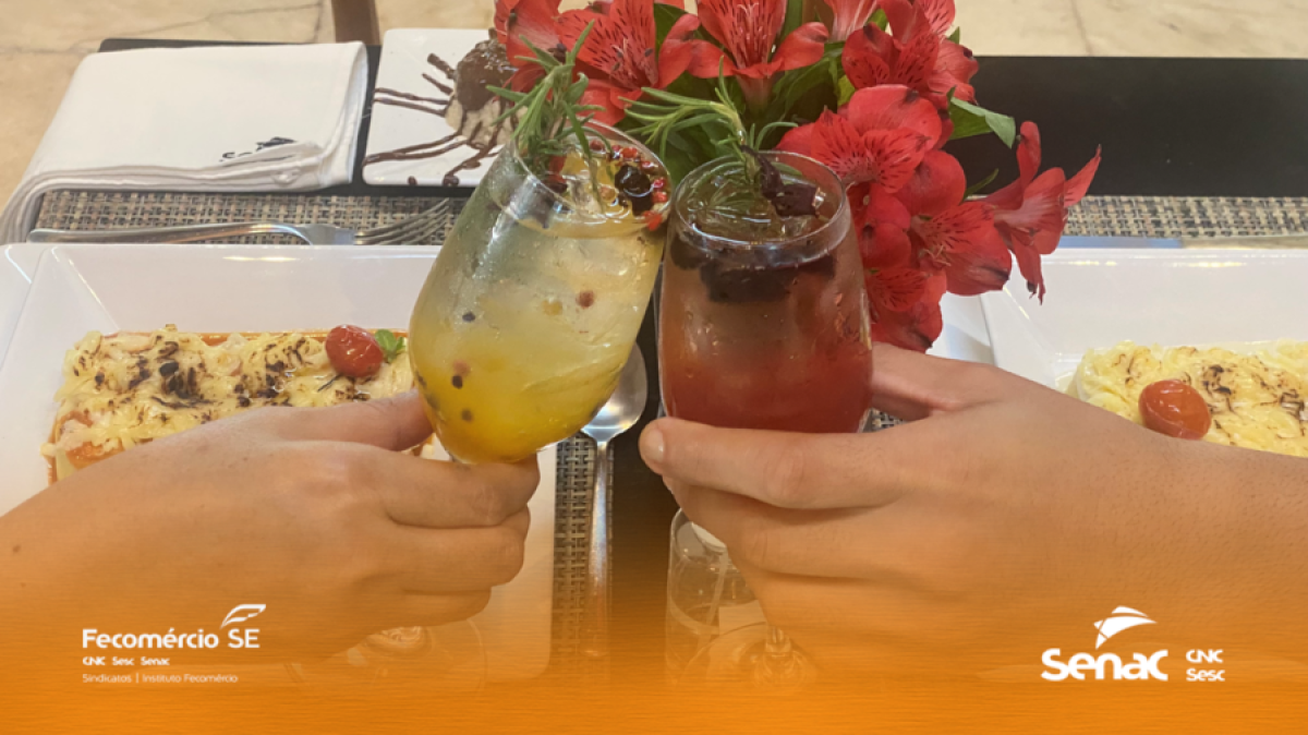 Bistrô Cacique Chá lança combo do Dia dos Namorados e promoção de drinks durante o mês de junho - Imagem: Senac/SE
