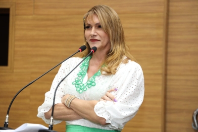 Deputada estadual Linda Brasil - Foto: Joel Luiz Deputada estadual Linda Brasil - Foto: Joel Luiz