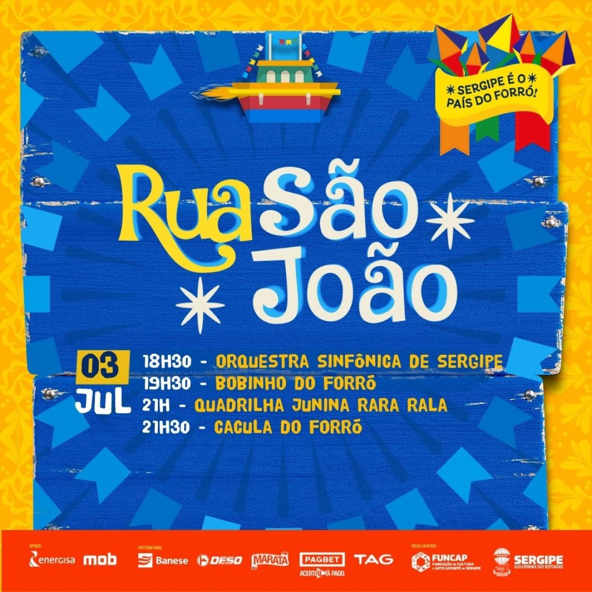 Programação Rua São João - Imagem: Divulgação