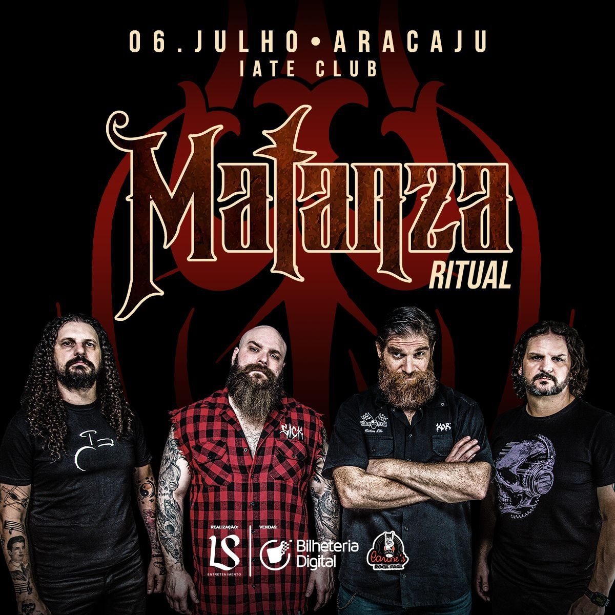 Jimmy London desembarca em Aracaju com show Matanza Ritual - Imagem: Divulgação