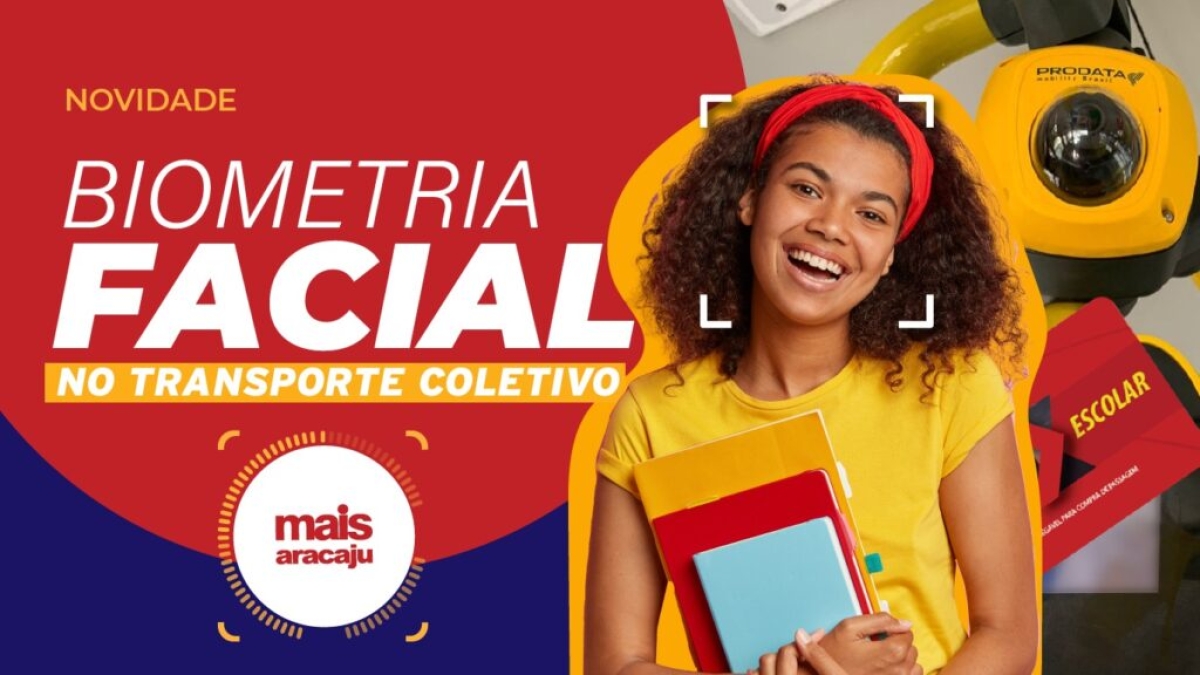 Com nova tecnologia nos ônibus, biometria facial já opera em frota de Aracaju - Imagem: Divulgação