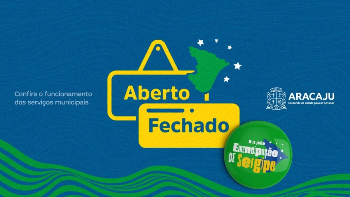 Emancipação Política: confira o funcionamento dos serviços municipais no feriado de 8 de julho - Arte: Secom PMA