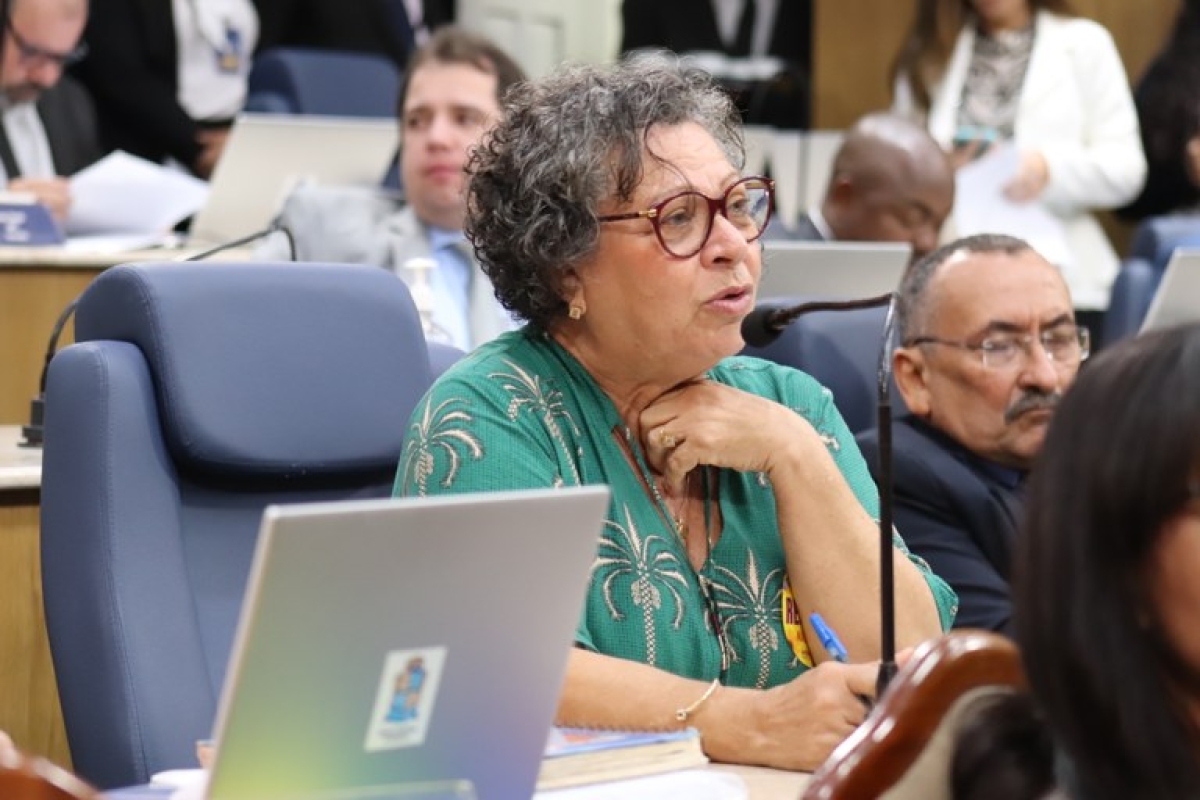 Vereadora Professora ?ngela Melo - Foto: China Tom