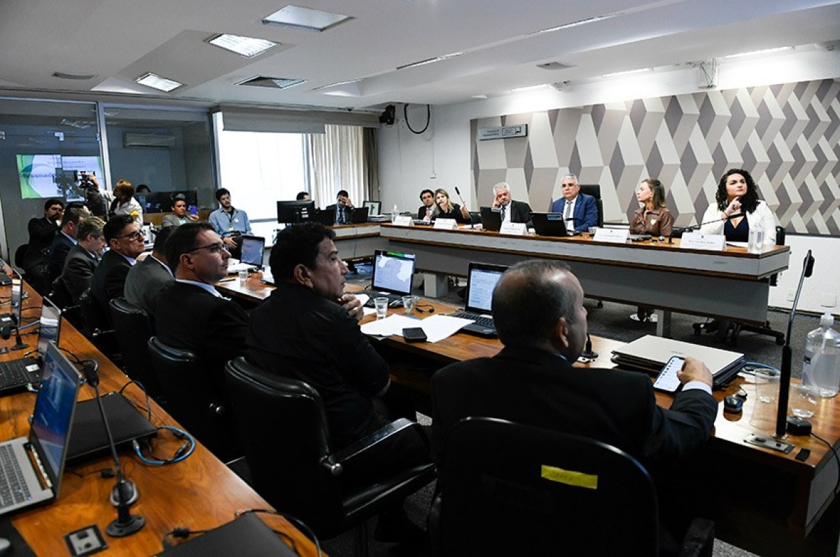 Audiência na Comissão de Segurança Pública ouviu representantes dos familiares e advogada dos detidos pelo vandalismo ocorrido no 8 de janeiro, além de representante da Defensoria Pública do DF e da Associação Brasileira de Imprensa - Foto: Roque de Sá | Agência Senado Audiência na Comissão de Segurança Pública ouviu representantes dos familiares e advogada dos detidos pelo vandalismo ocorrido no 8 de janeiro, além de representante da Defensoria Pública do DF e da Associação Brasileira de Imprensa - Foto: Roque de Sá | Agência Senado