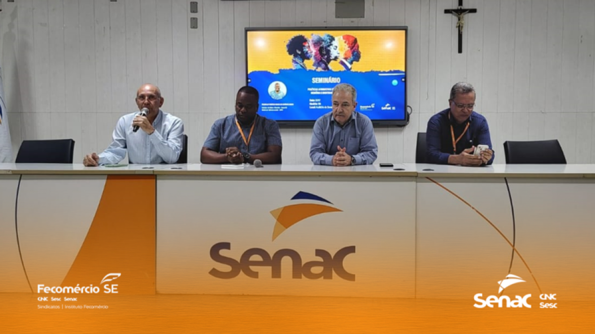 Senac promove palestra sobre políticas afirmativas e identidade étnica - Foto: Senac/SE Senac promove palestra sobre políticas afirmativas e identidade étnica - Foto: Senac/SE