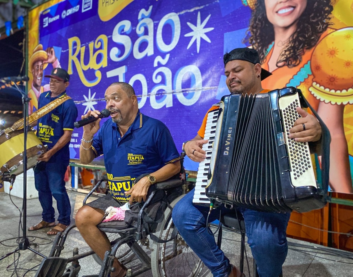 Segundona da Rua São João destaca as tradições dos trios Pé de Serra - Foto: Ascom Funcap | Governo de Sergipe