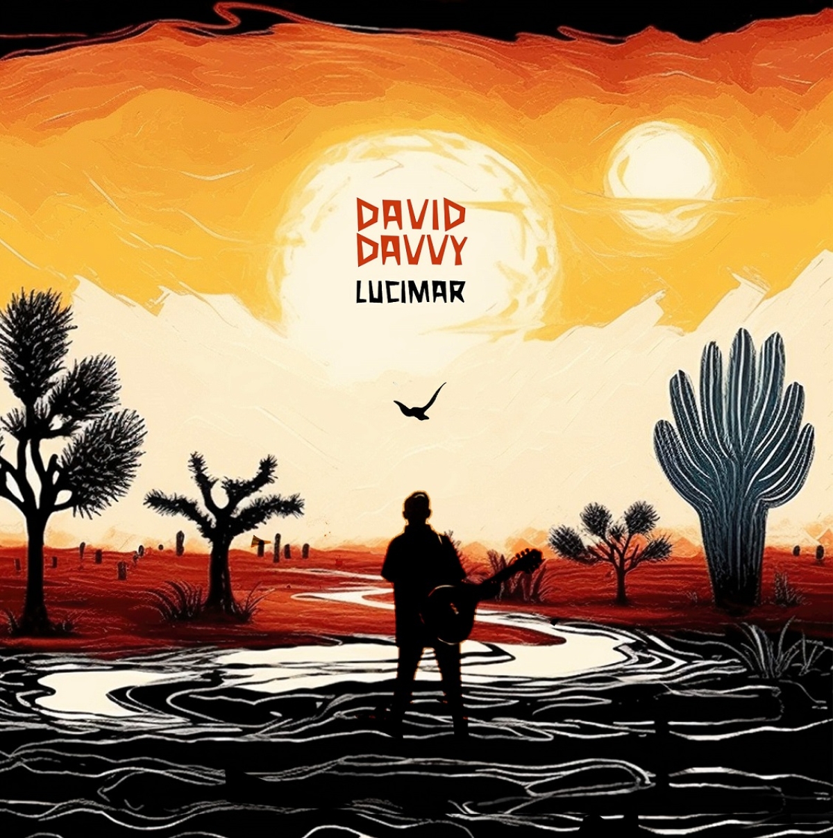 CAPA - Remix LUCIMAR de David Davvy - Arte: Julico