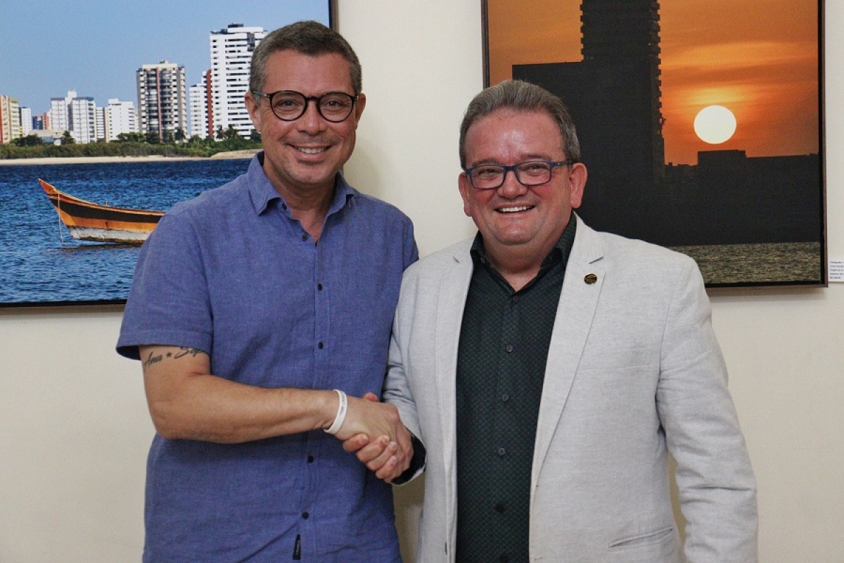 Governador Fábio Mitidieri e o presidente do Sistema Fecomércio-Sesc-Senac firmam parcerias para o fortalecimento do setor produtivo - Foto: Fecomércio/SE Governador Fábio Mitidieri e o presidente do Sistema Fecomércio-Sesc-Senac firmam parcerias para o fortalecimento do setor produtivo - Foto: Fecomércio/SE