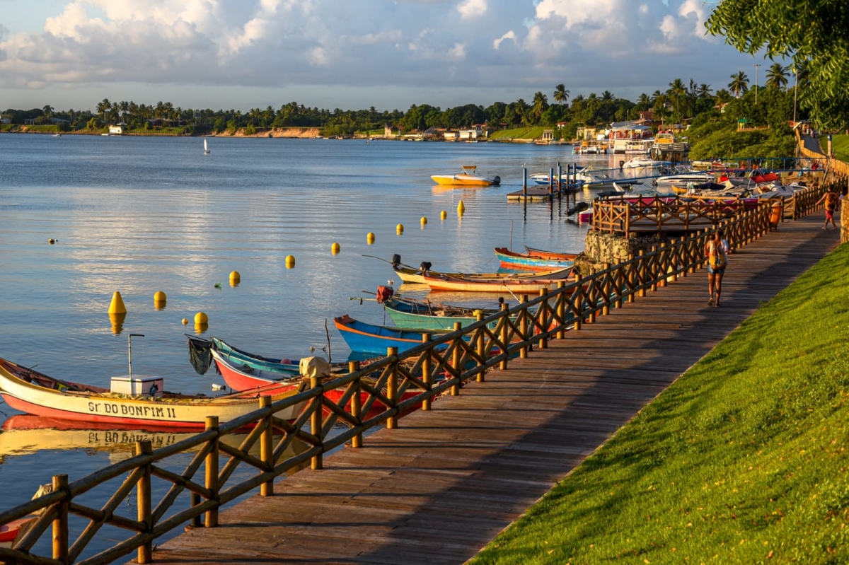 Em Aracaju, Orla Pôr do Sol é opção de lazer para aproveitar terra, mar e rio num só local  - Foto: Secom Prefeitura de Aracaju