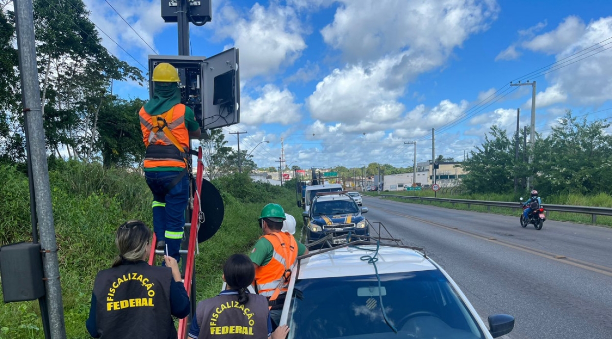ITPS aprova medidores de velocidade da BR 101 - Foto: Ascom | ITPS/SE