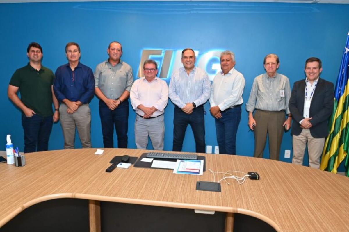 O presidente Marcos Andrade conheceu as estratégias de trabalho aplicadas no Sistema S do estado de Goiás - Foto: Fecomércio/SE