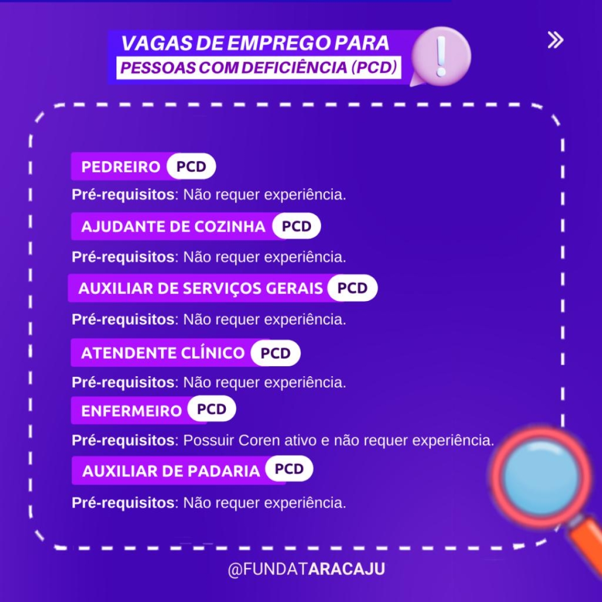 Arte: Fundat Aracaju