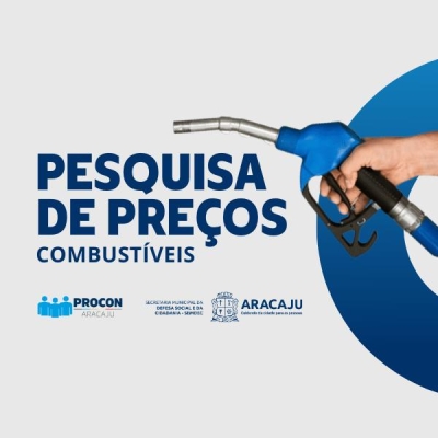 Procon Aracaju divulga novo levantamento de preços dos combustíveis - Arte: Ascom Semdec Procon Aracaju divulga novo levantamento de preços dos combustíveis - Arte: Ascom Semdec