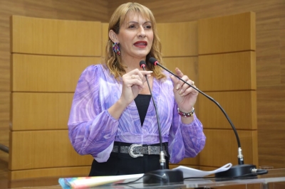 Deputada estadual Linda Brasil - Foto: Agência Alese Deputada estadual Linda Brasil - Foto: Agência Alese