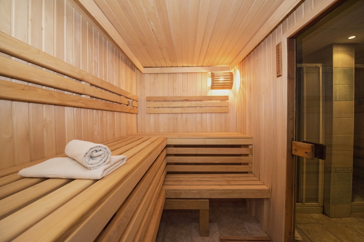 Saunas em condomínios elevam a saúde e bem-estar dos moradores - Foto: Pixabay