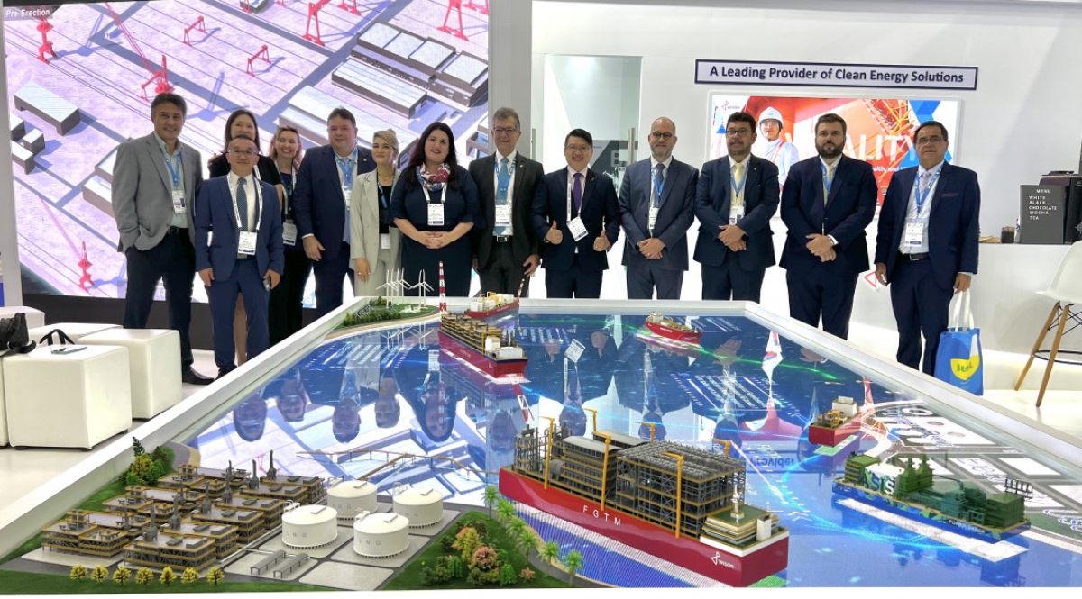 Agrese marca presença no Gastech 2023, em Singapura - Foto: Ascom | Agrese | Governo de Sergipe Agrese marca presença no Gastech 2023, em Singapura - Foto: Ascom | Agrese | Governo de Sergipe