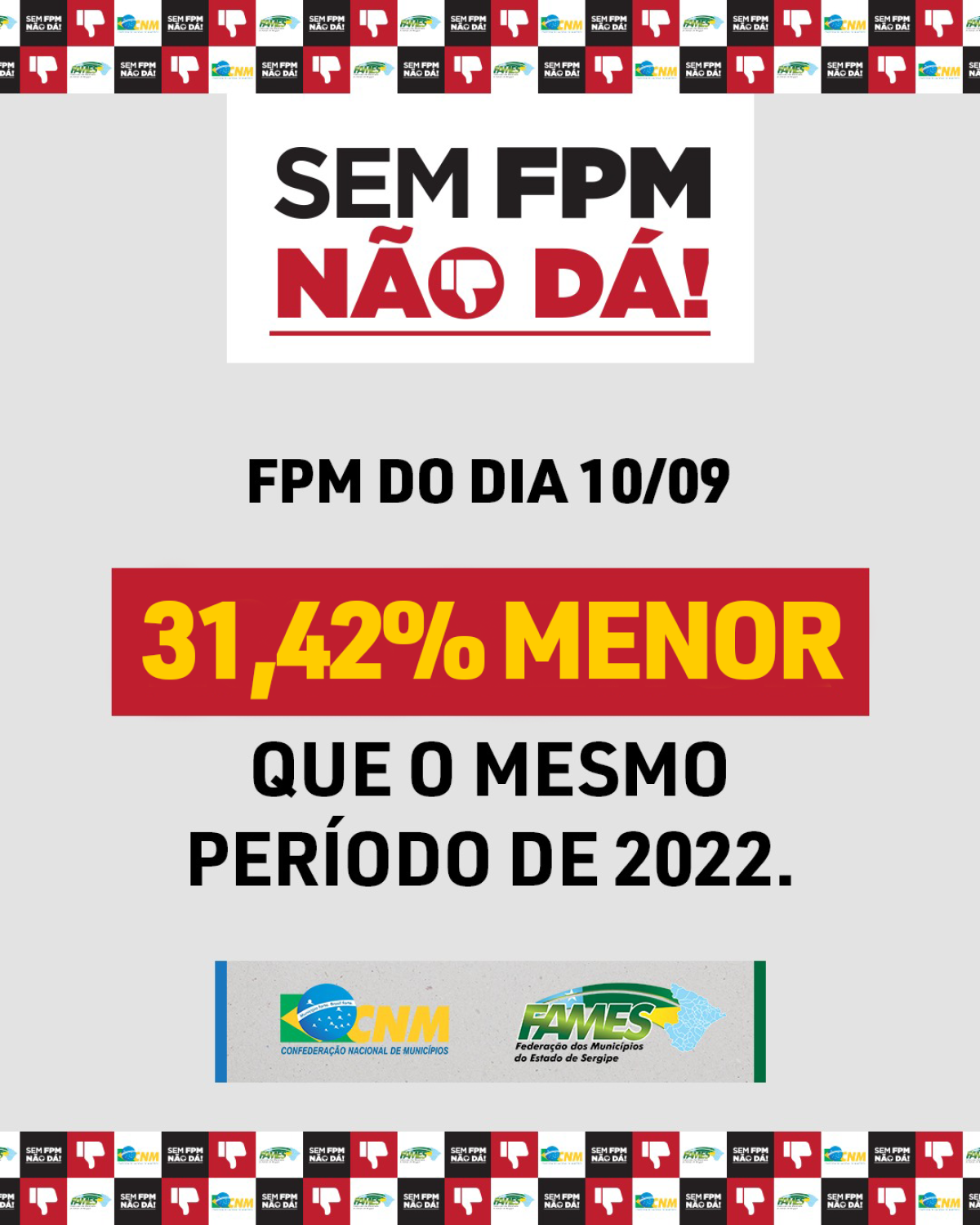 Sem FPM não dá! - Imagem: Divulgação | Fames