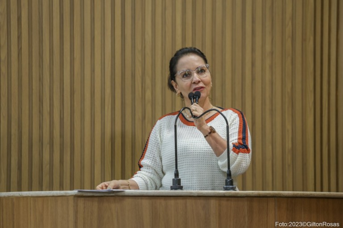 Vereadora Emília Corrêa - Foto: Gilton Rosas | Câmara de Aracaju