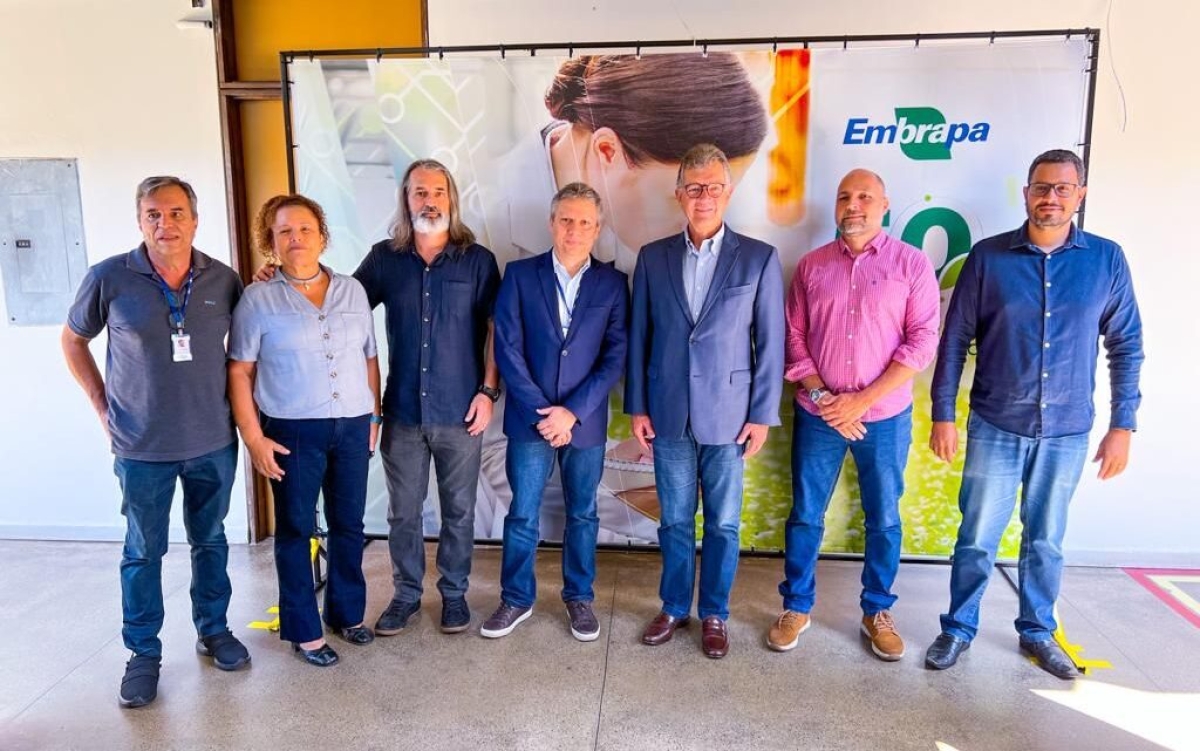 Laércio Oliveira reafirma apoio para a pesquisa e inovação durante visita à Embrapa - Foto: Site Laércio Oliveira