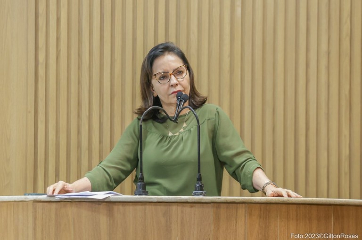 Vereadora Emília Corrêa - Foto: Gilton Andrade | Câmara de Aracaju