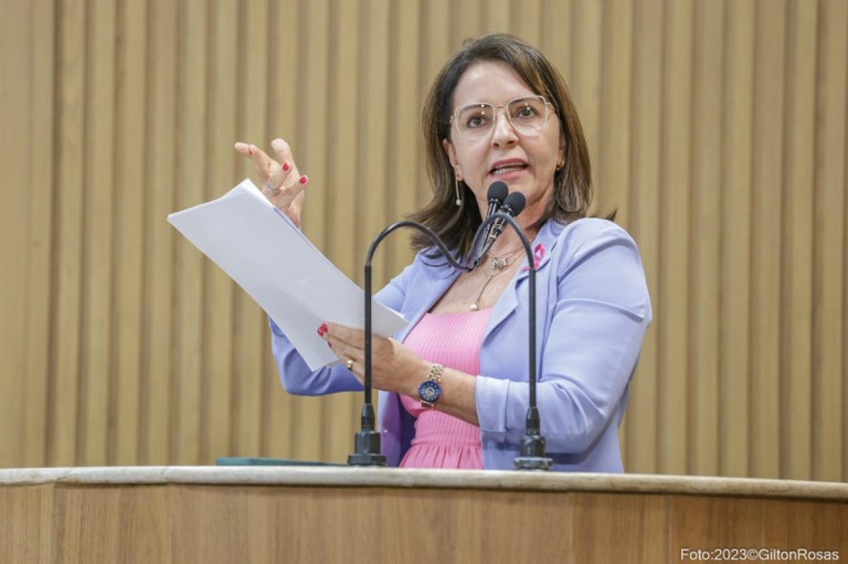 Vereadora Emília Corrêa - Foto: Gilton Andrade | Câmara de Aracaju