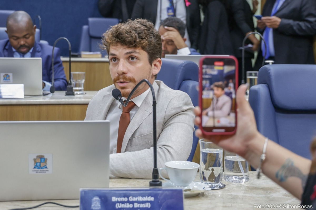 Vereador Breno Garibalde - Foto: Gilton Rosas