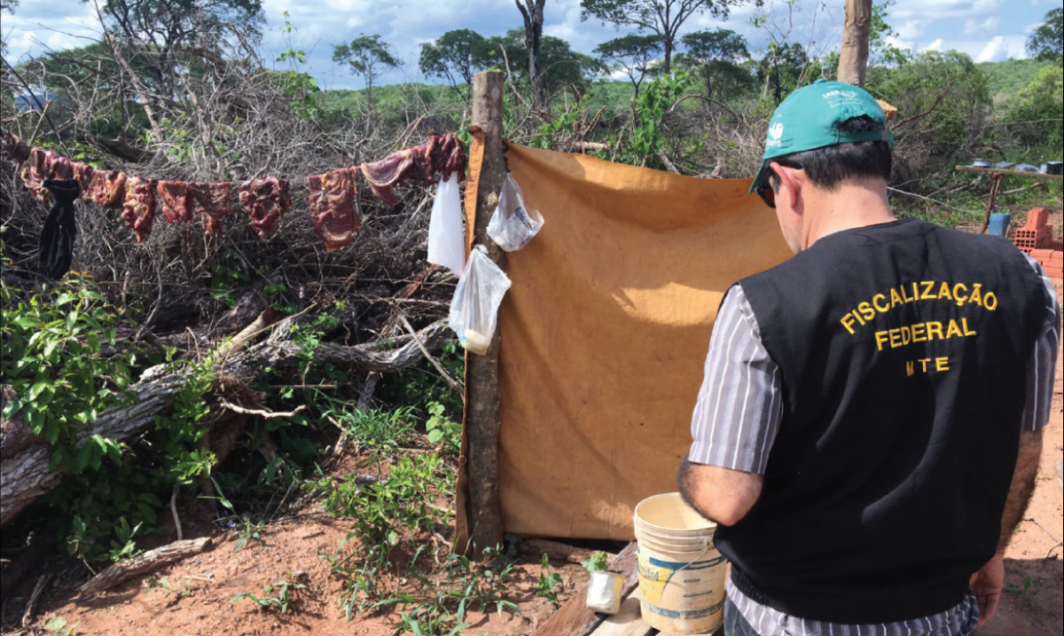 Flagrante de escravidão moderna em Mato Grosso do Sul, no município de Porto Murtinho - Foto: Acervo MPT Mato Grosso do Sul