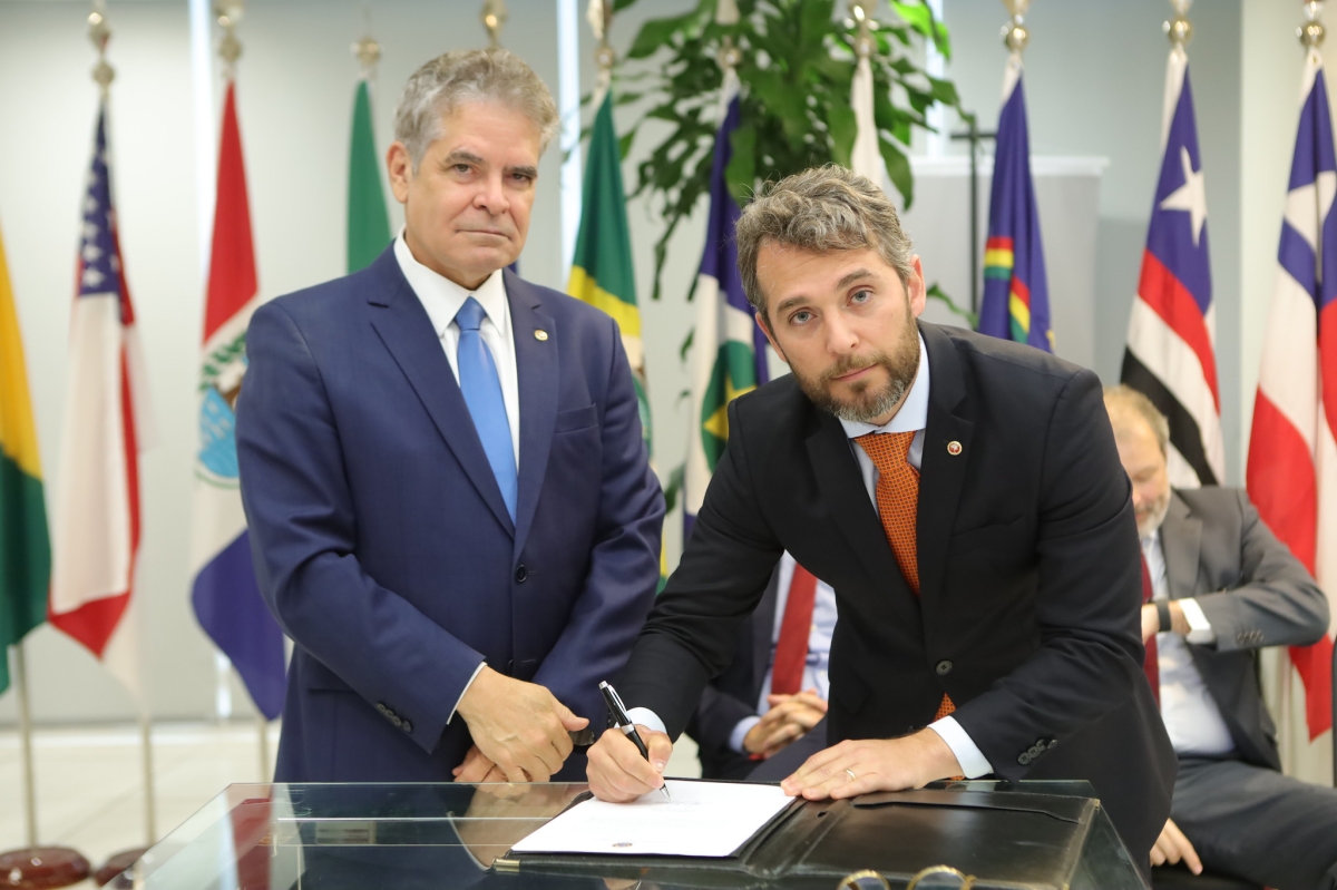 Novo procurador-chefe do MPT-SE é empossado em Brasília - Foto: Thiago Souza | MPT Sergipe