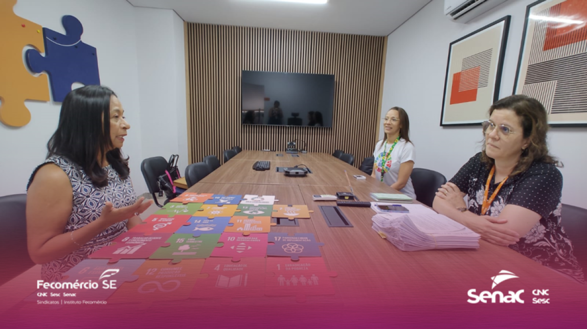 Senac Sergipe faz adesão ao Movimento ODS - Imagem: Senac/SE