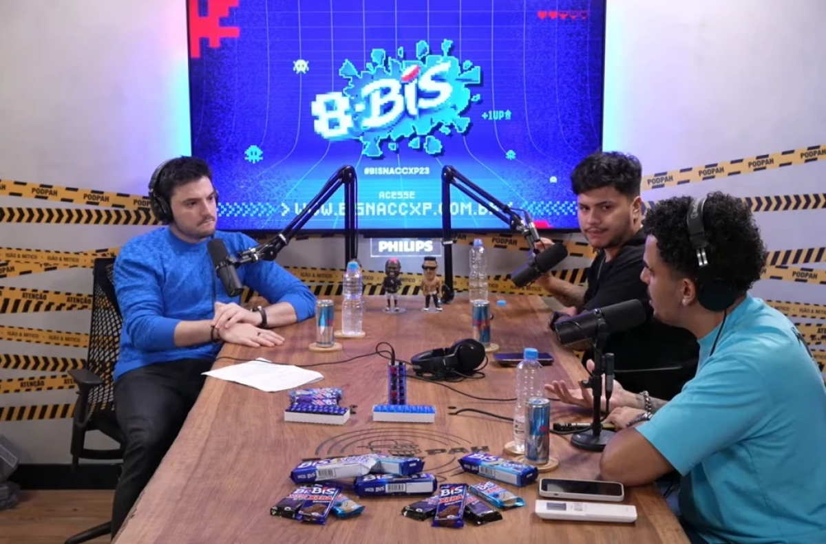 Felipe Neto e parceria com Bis no podcast PodPah - Foto: Reprodução | YouTube | PodPah