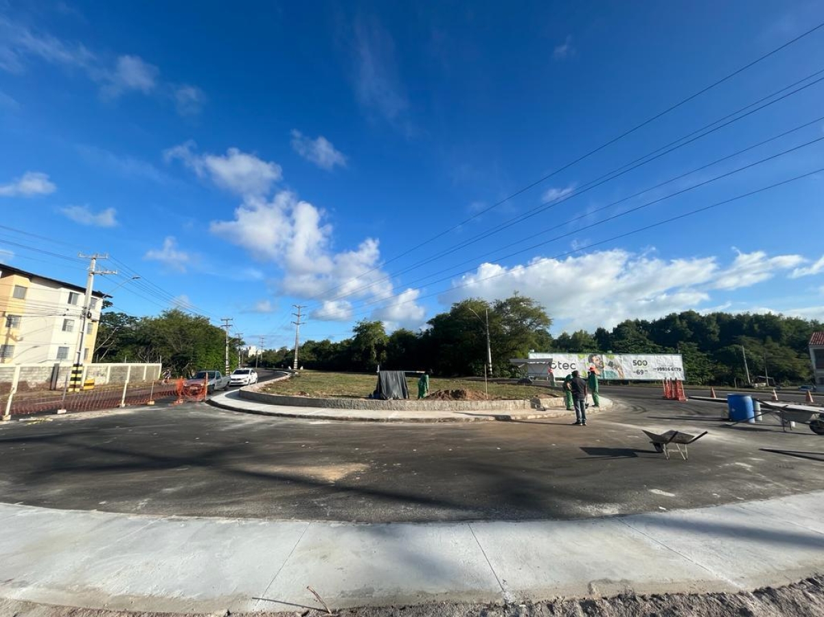 Obras visam melhorar a mobilidade urbana na avenida José Carlos Silva - Foto: Ascom SMTT | Prefeitura de Aracaju
