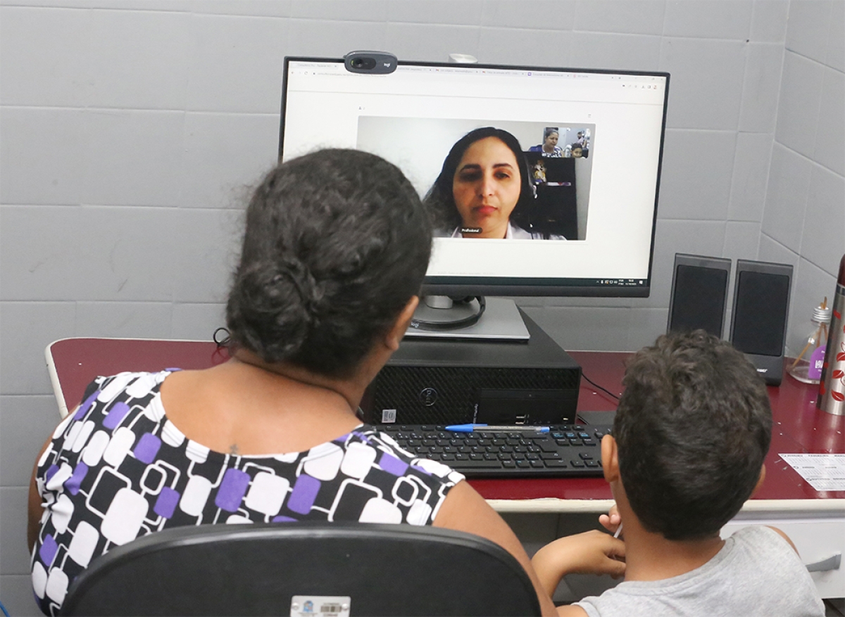 Com telemedicina na rede municipal, Aracaju amplia acesso da população a especialidades médicas - Foto: Secom Prefeitura de Aracaju