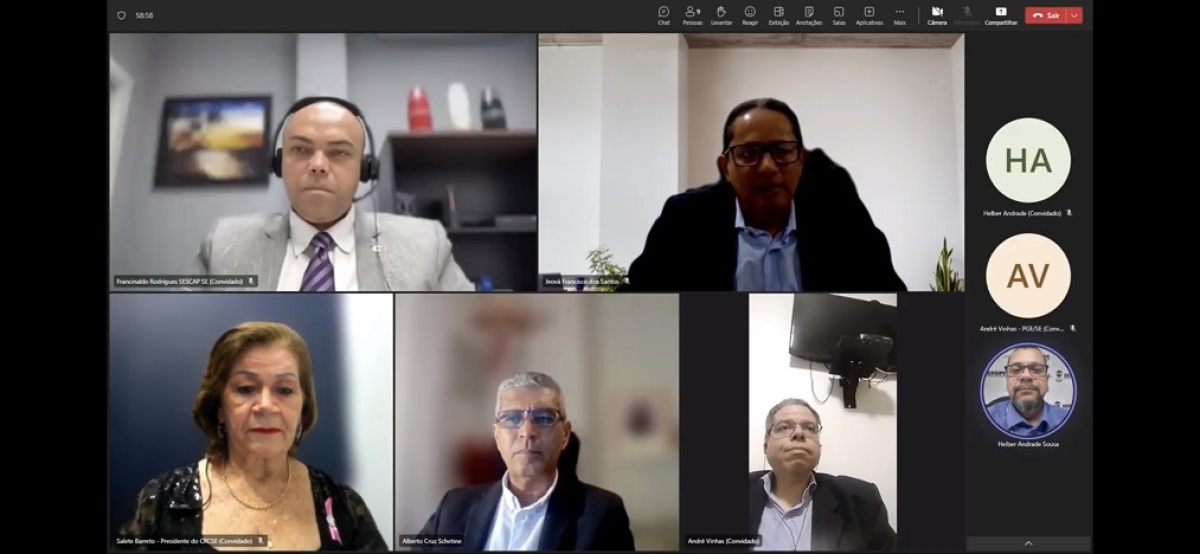 SESCAP-SE participa de Webinário sobre Refis e autorregularização tributária - Imagem: Projor Comunicação