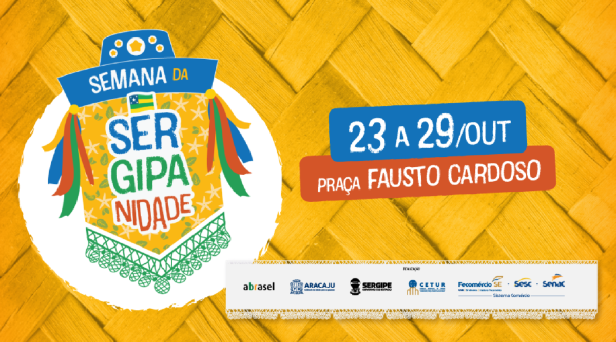 Senac participa da Semana da Sergipanidade com aulas show e oficinas gratuitas - Imagem: Divulgação