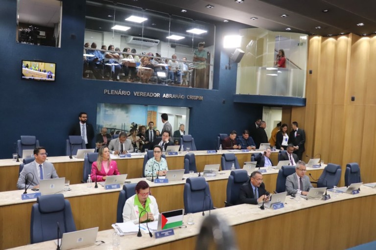 Semana na CMA é marcada por derrubada de vetos e regulamentação do transporte complementar - Foto: China Tom | Câmara de Aracaju