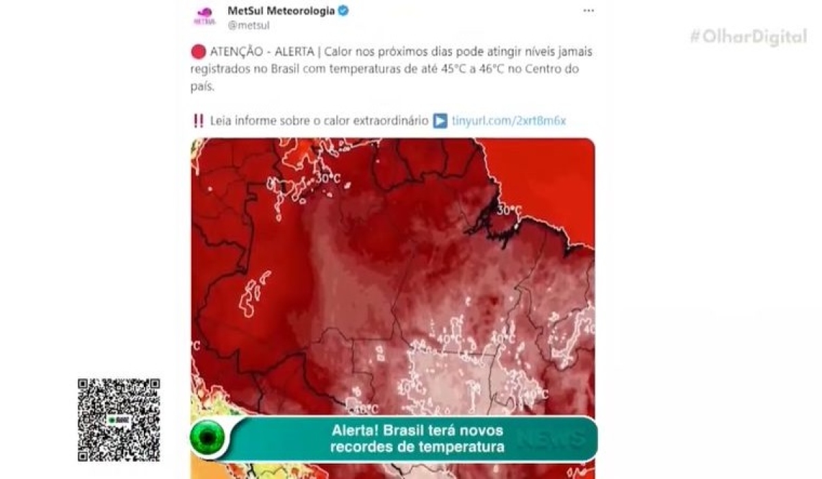 El Niño continuará no 1° semestre de 2024; Brasil tem alerta para secas - Imagem: Reprodução | Olhar Digital