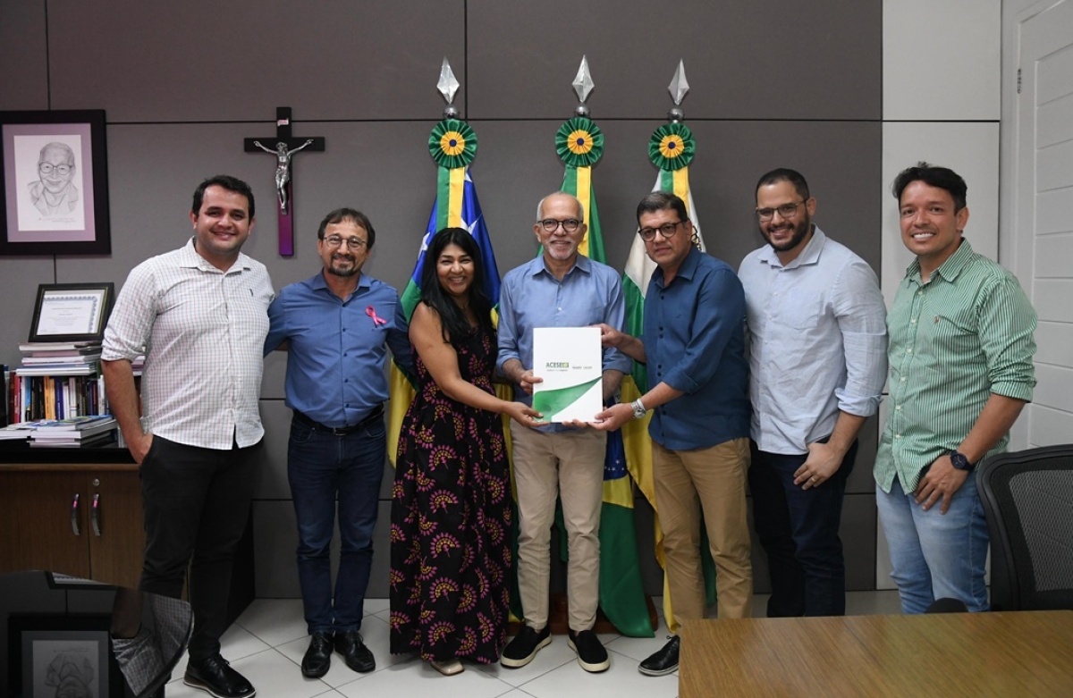 Acese e prefeito de Aracaju se reunirem para proposição de incentivos ao centro da cidade - Foto: Acese