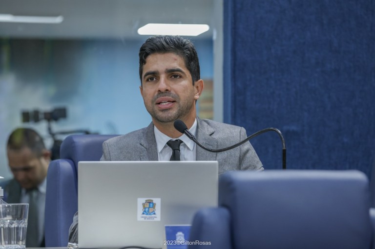 Vereador Pastor Diego - Foto: Gilton Rosas | Câmara de Aracaju
