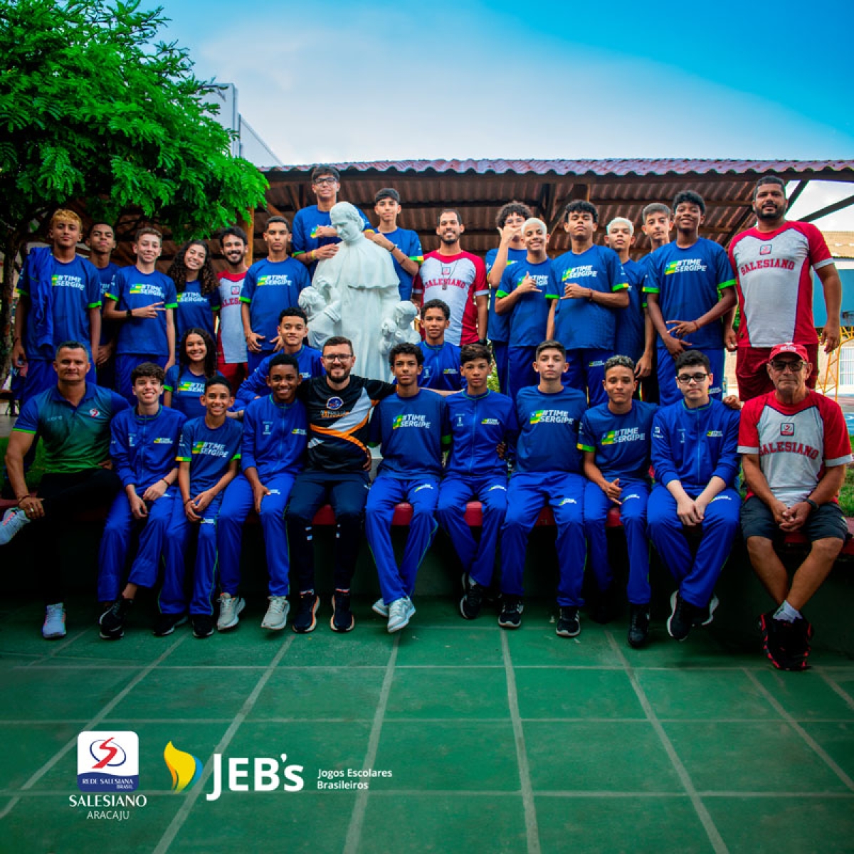 Equipes esportivas do Salesiano Aracaju representarão Sergipe nos Jogos Escolares Brasileiros - Foto: Assessoria Salesiano Aracaju