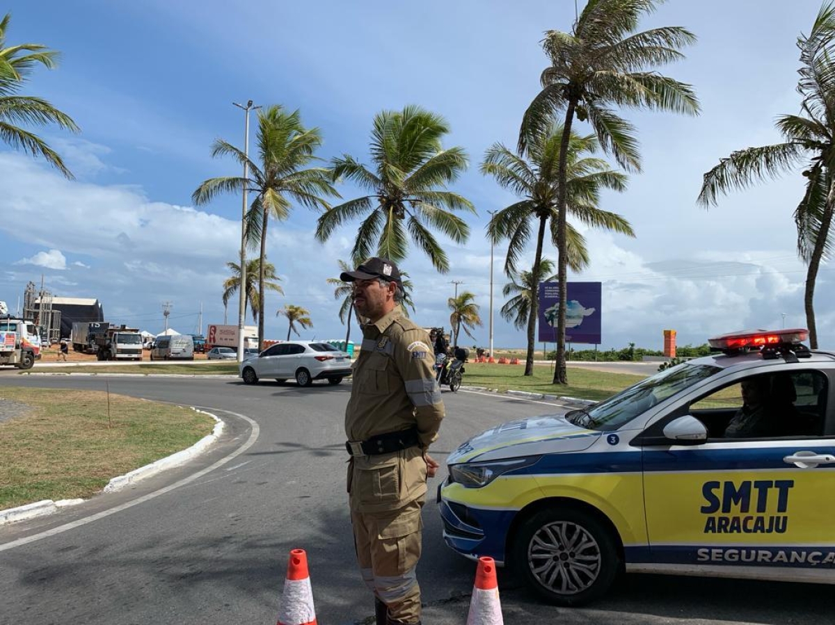 SMTT organiza operação de trânsito para o Pré-Caju 2023 - Foto: Ascom | SMTT | Prefeitura de Aracaju