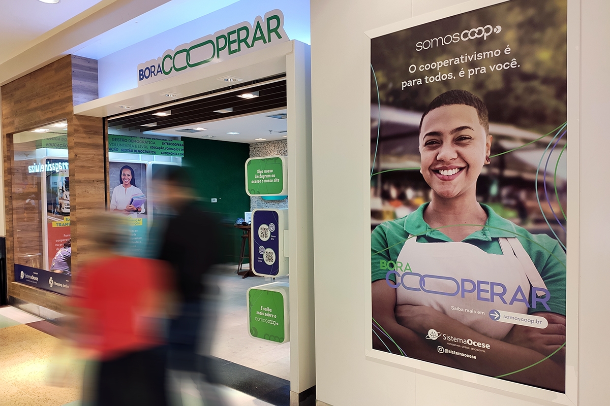 Loja Bora Cooperar - Foto de arquivo: Shopping Jardins