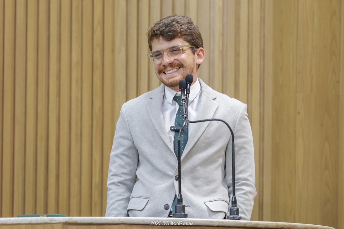 Vereador Breno Garibalde - Foto: Gilton Rosas 